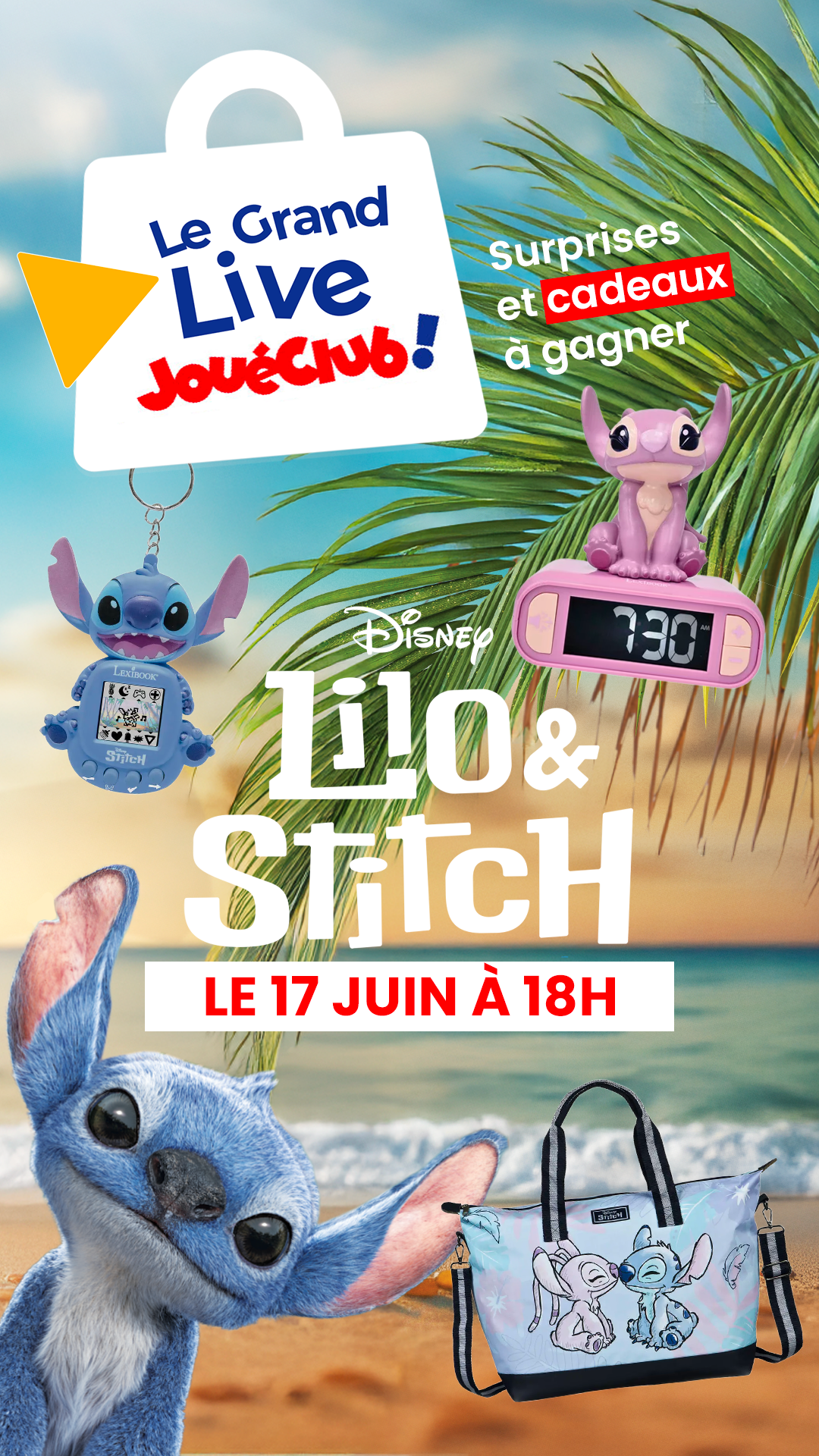 JouéClub x Disney - Live Lilo & Stitch
